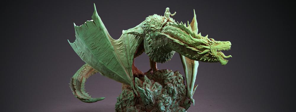 龍族 皇后3D打印模型