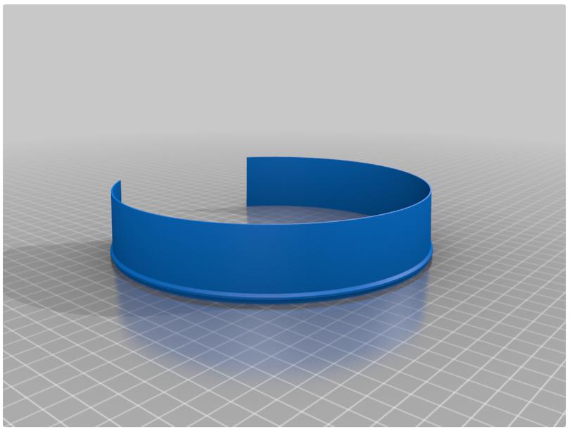 環(huán)形燈-雕像花盆支架3D打印模型