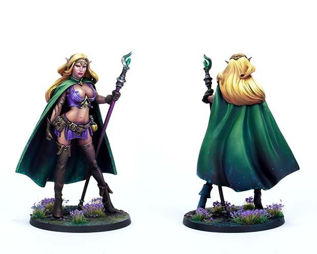 半精靈法師 夏安3D打印模型