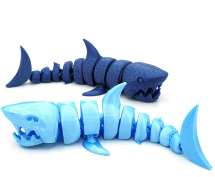 折疊魚3D打印模型