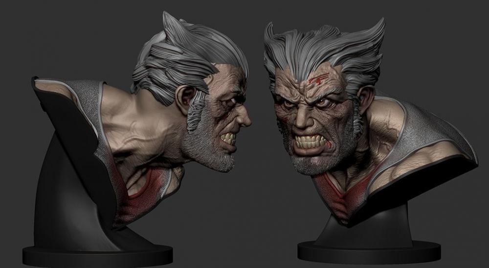 金剛狼3:殊死一戰(zhàn)（189M/2小文件）3D打印模型