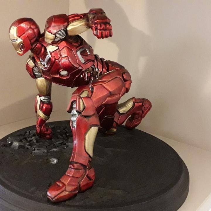 鋼鐵俠3D打印模型