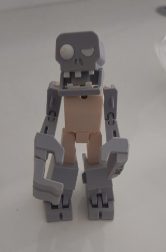 變形僵尸3D打印模型