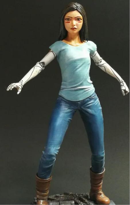 Alita 阿麗塔V2（578M/11個散件）3D打印模型