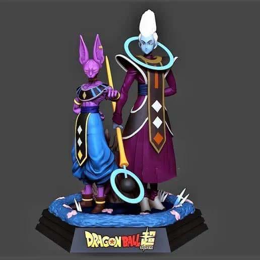 比魯斯和維斯 龍珠3D打印模型