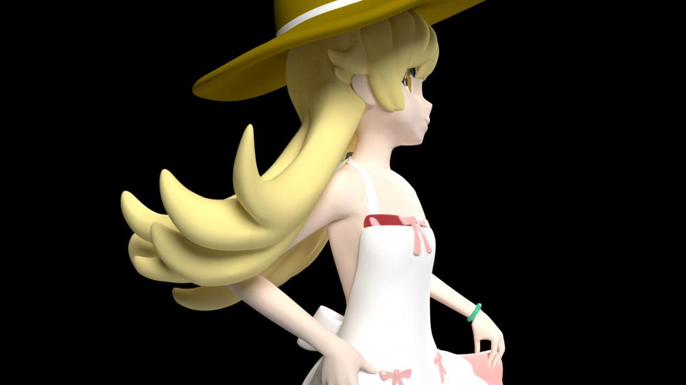 姬絲秀忒·雅賽勞拉莉昂·刃下心3D打印模型