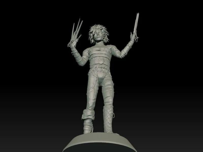 剪刀手愛(ài)德華3D打印模型