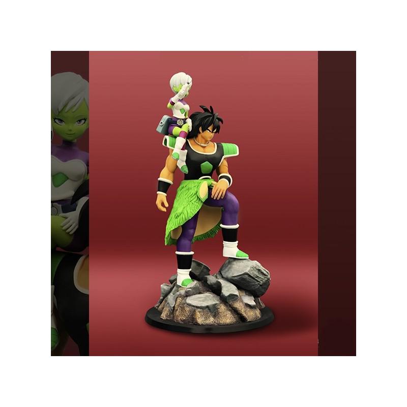 七龍珠 茨萊和布羅利3D打印模型