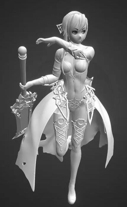 死亡愛麗絲3D打印模型