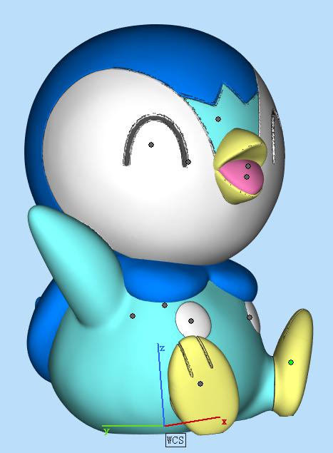 寶可夢 波加曼 分件3D打印模型