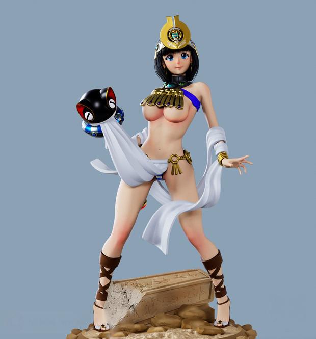  美納斯 女王之刃3D打印模型