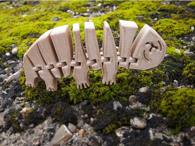 會(huì)動(dòng)的水瀨3D打印模型