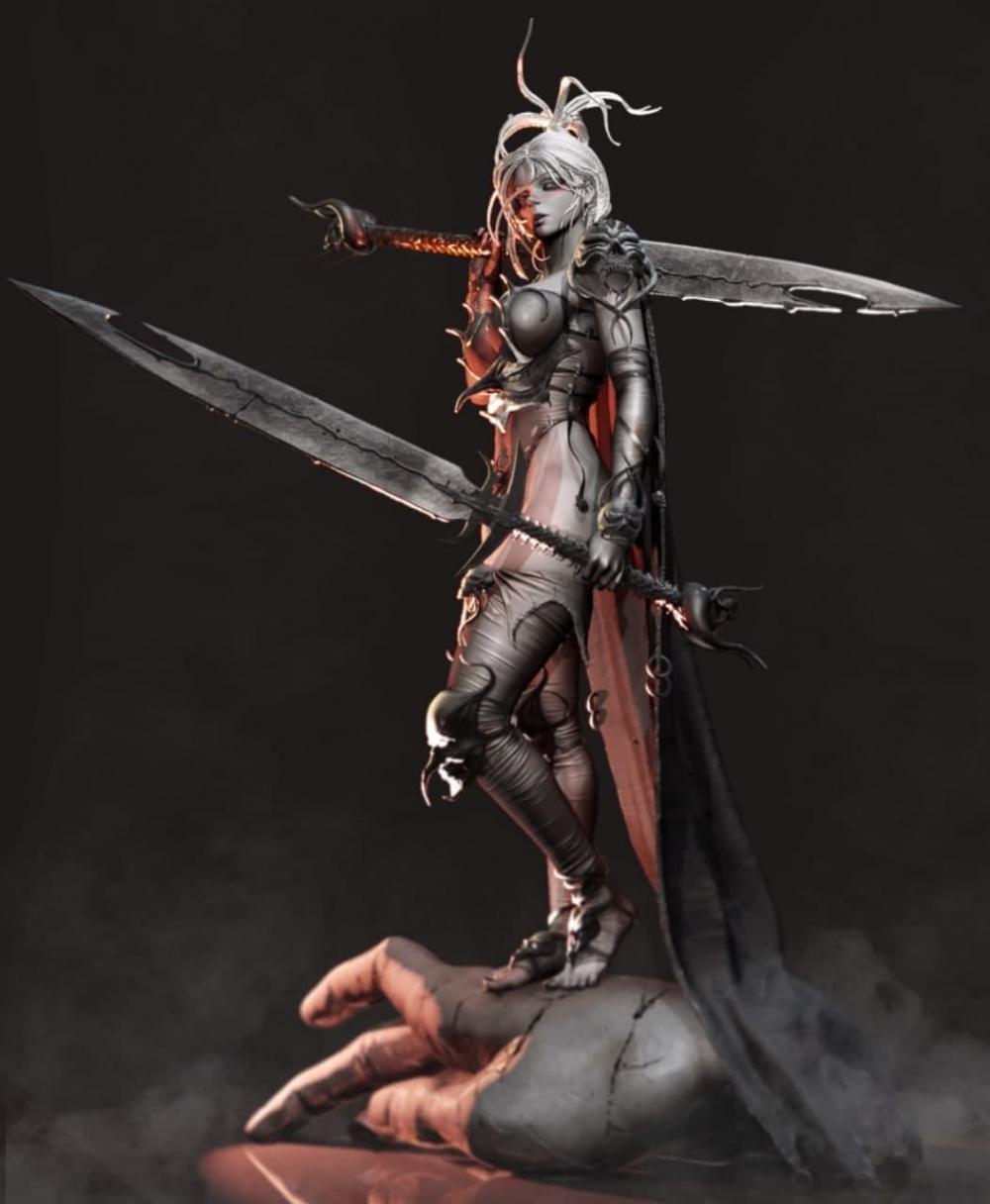 戰(zhàn)爭女神3D打印模型