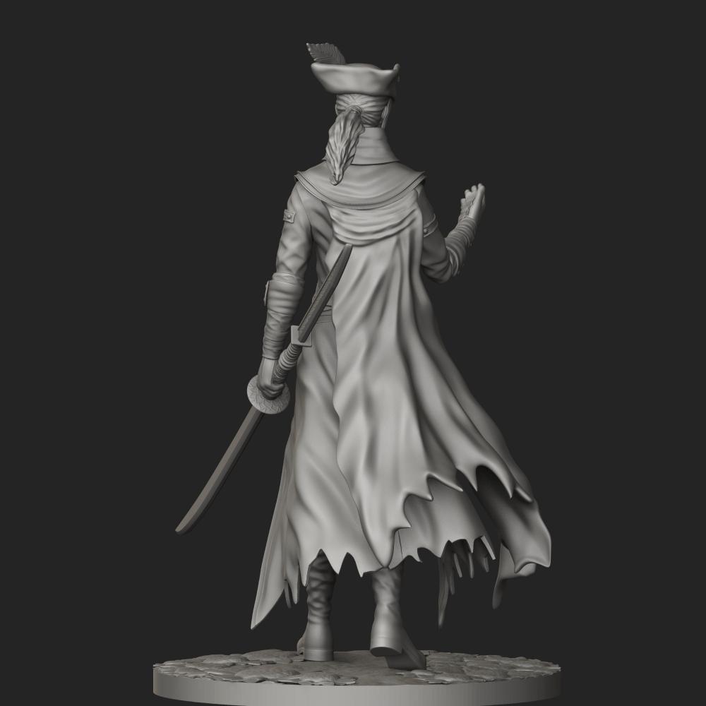 【血源詛咒】瑪利亞3D打印模型