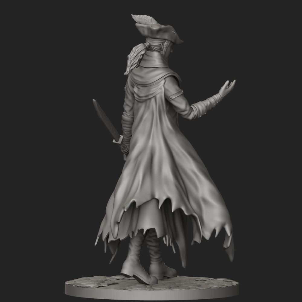 【血源詛咒】瑪利亞3D打印模型