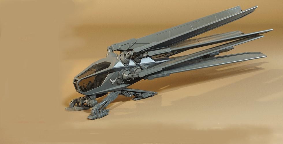 撲翼機(jī)3D打印模型