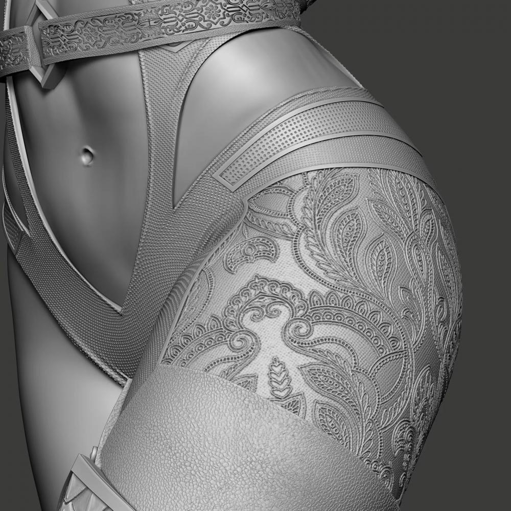 數(shù)碼寶貝 天女獸3D打印模型