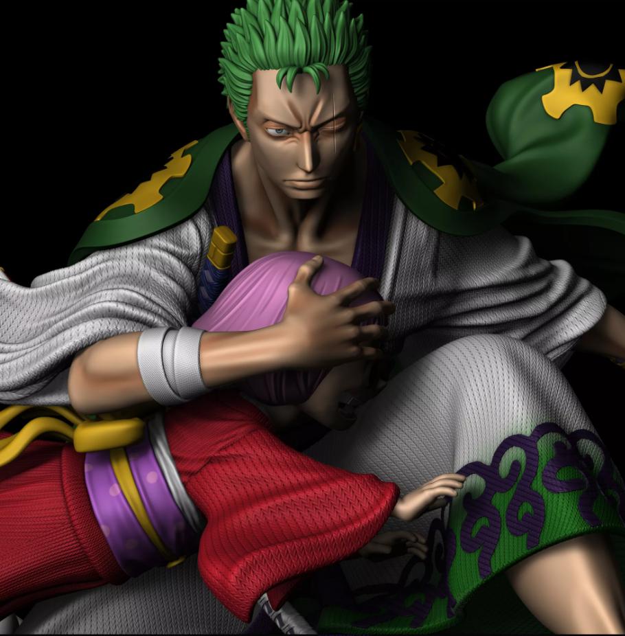 海賊王 索隆 武士版3D打印模型