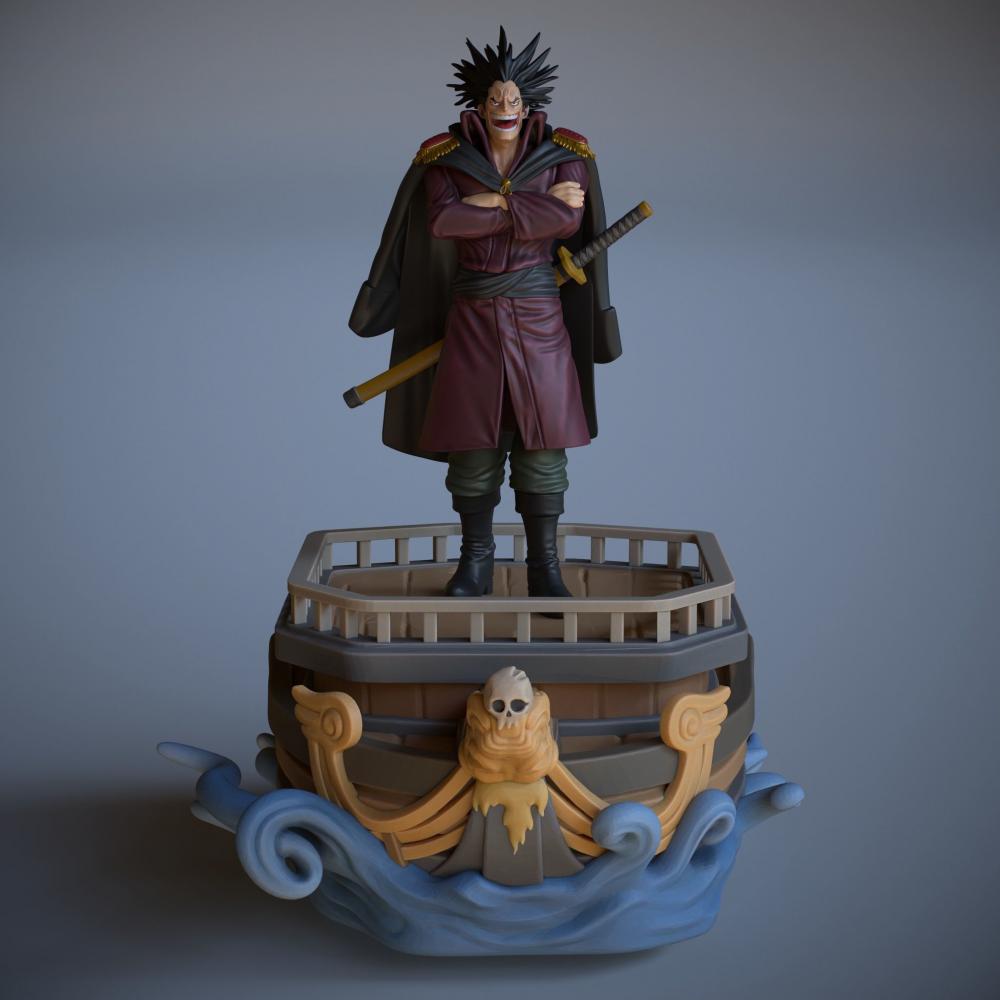 海賊王 洛克斯3D打印模型
