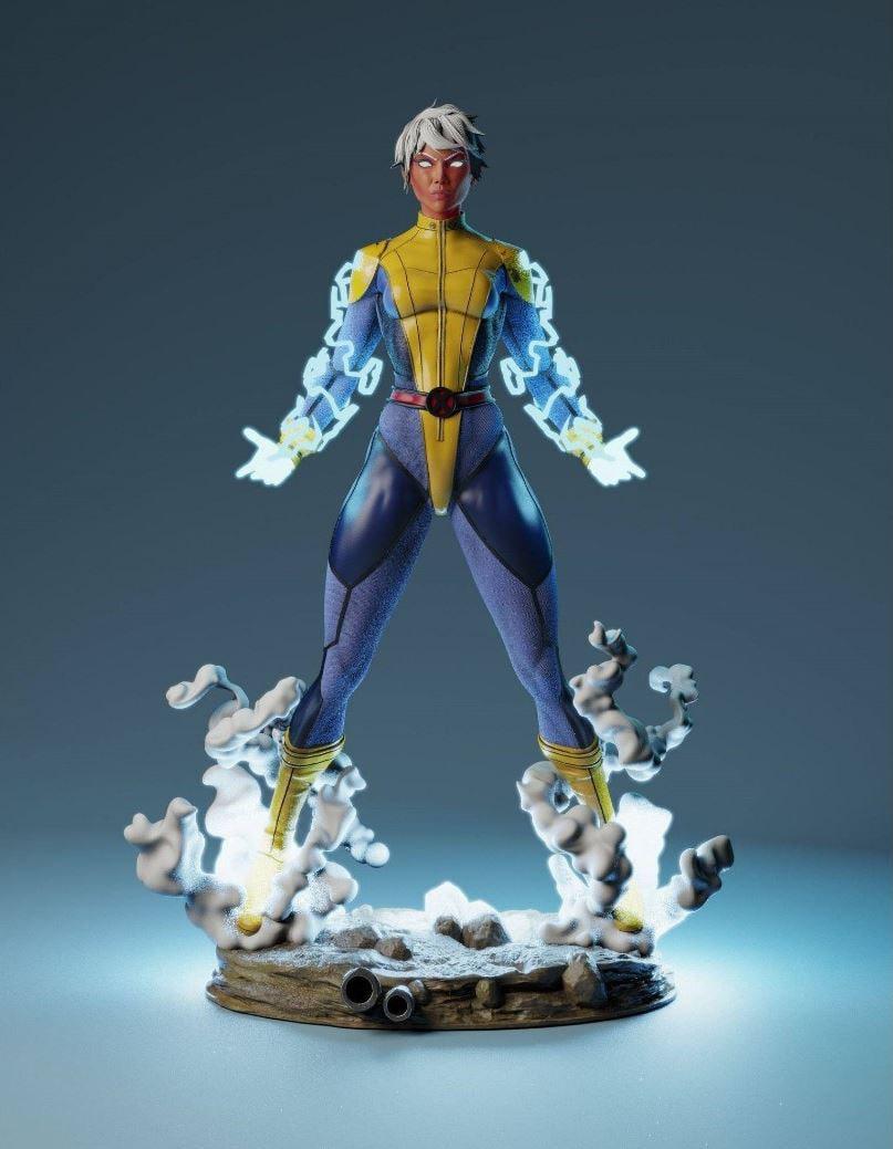 漫威 暴風(fēng)女3D打印模型