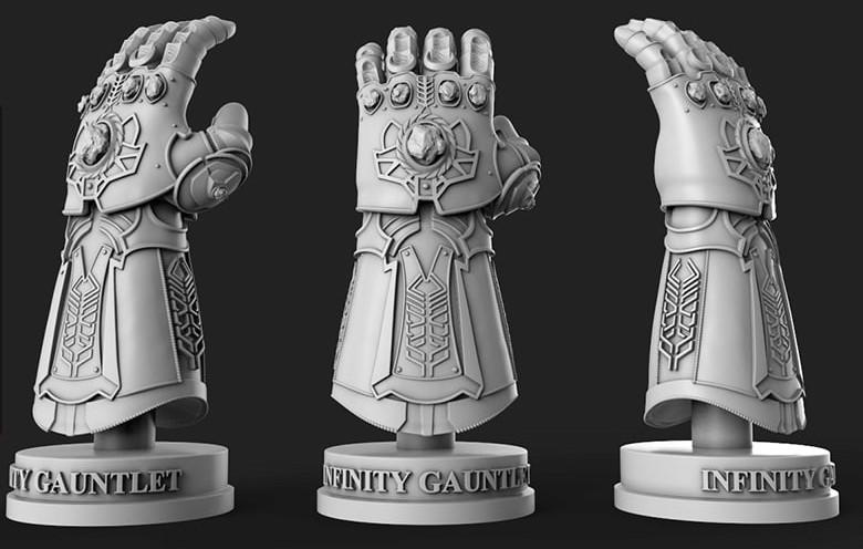 滅霸手套3D打印模型