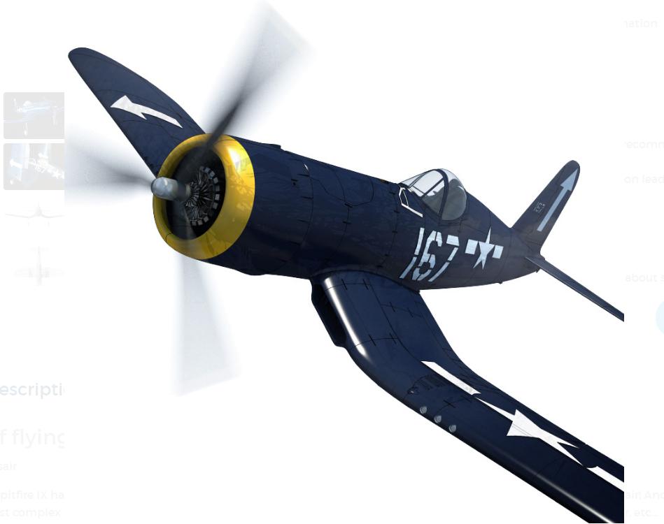 F4U海盜飛機(jī)3D打印模型