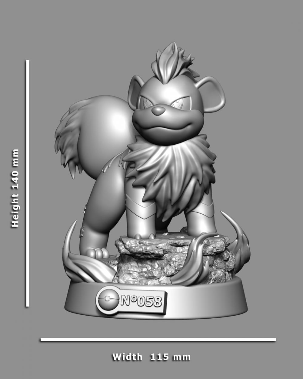 寶可夢 卡蒂狗3D打印模型