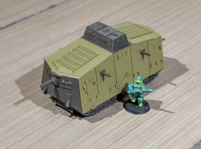 德國A7V戰(zhàn)斗坦克3D打印模型