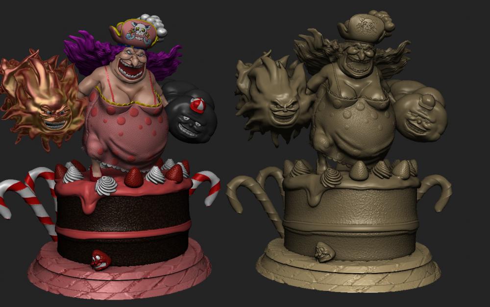 夏洛特·玲玲 《海賊王》3D打印模型