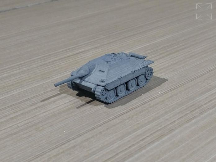 德國“追獵者”（Hetzer）坦克殲擊車3D打印模型