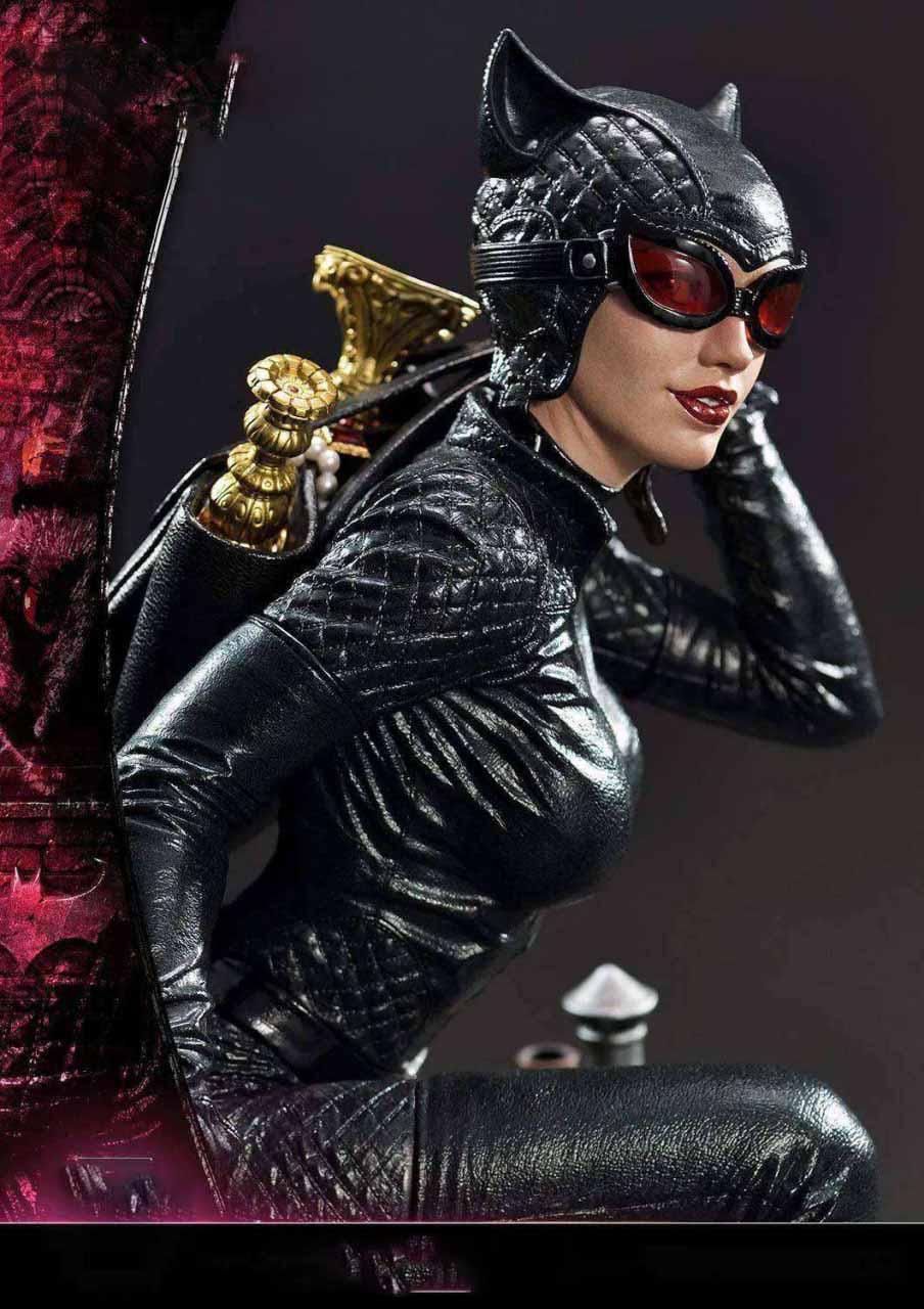 貓女頭套3D打印模型