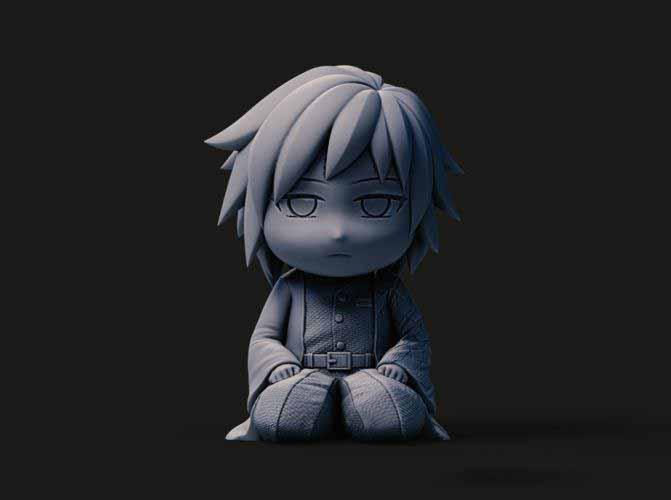 富岡義勇 鬼滅之刃3D打印模型