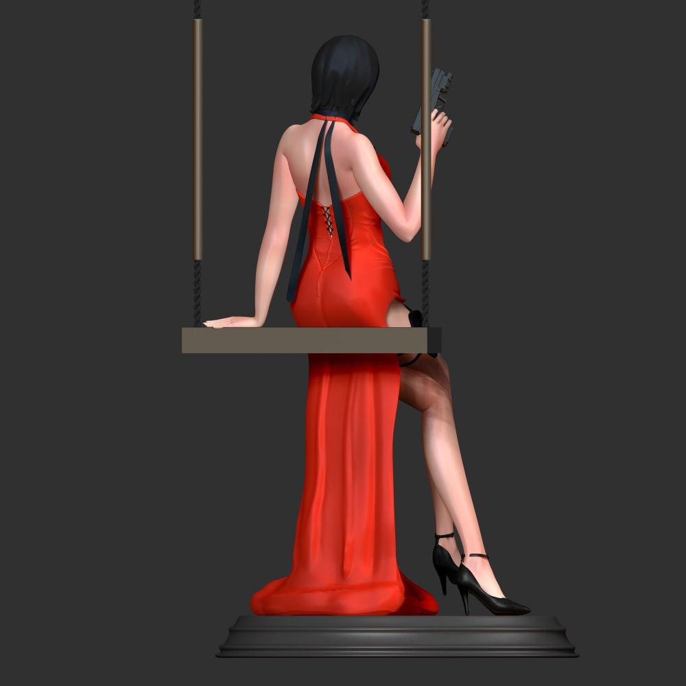 生化危機 艾達(dá)王 秋千3D打印模型