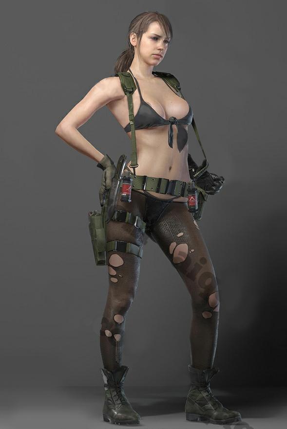 合金裝備 靜靜站姿3D打印模型