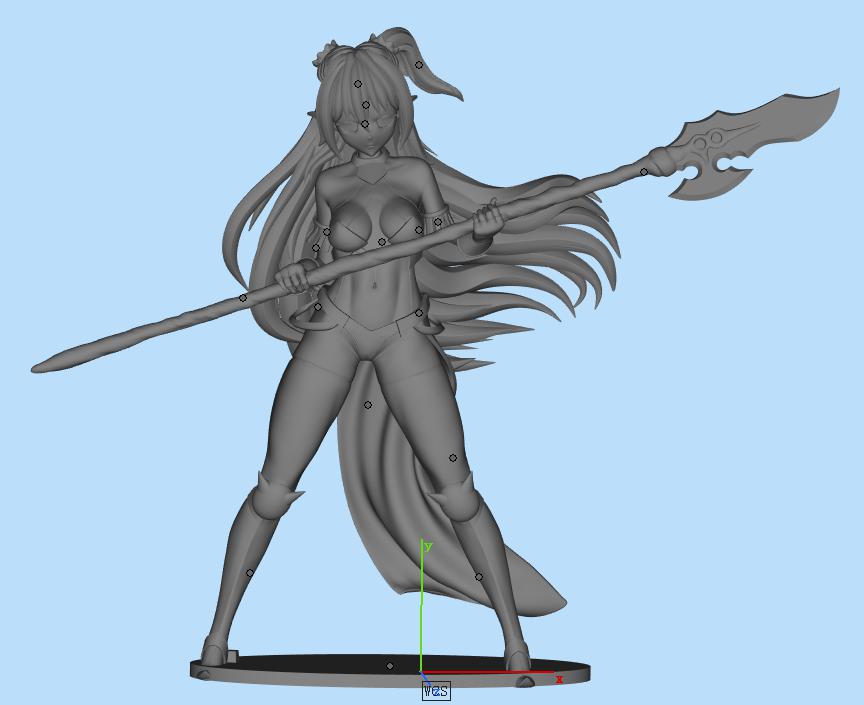 艾黛爾賈特 萌娘3D打印模型