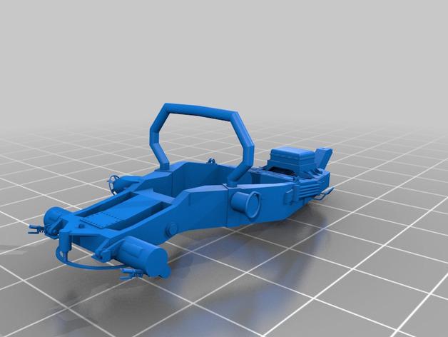 美國(guó)M102 105mm榴彈炮模型3D打印模型