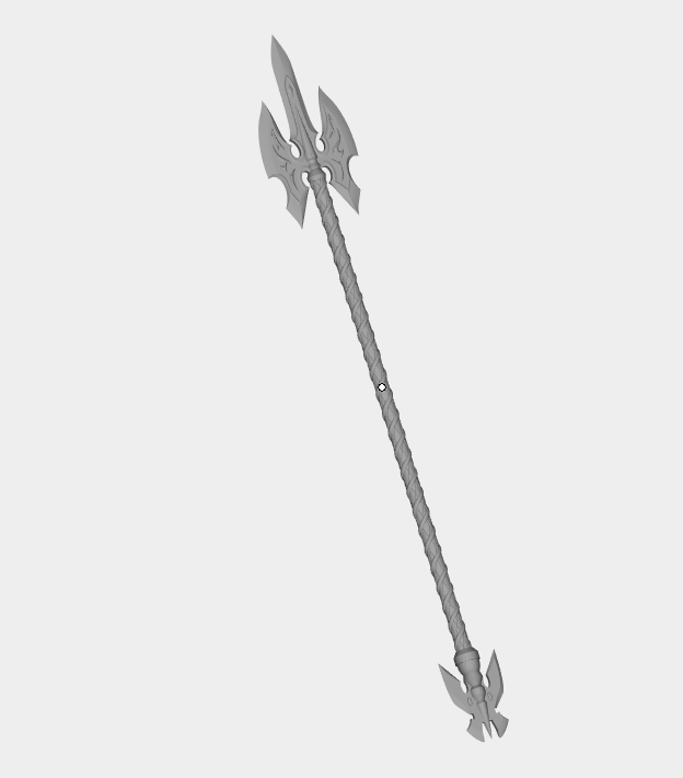 戰(zhàn)戟3D打印模型