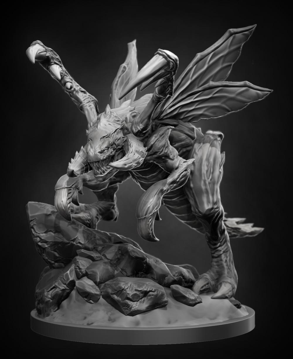 跳蟲 星際爭霸3D打印模型