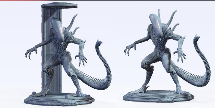 異形 契約獸3D打印模型
