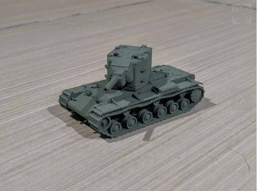 蘇聯(lián)KV-2坦克3D打印模型
