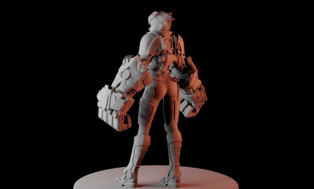 英雄聯(lián)盟 皮城執(zhí)法官3D打印模型