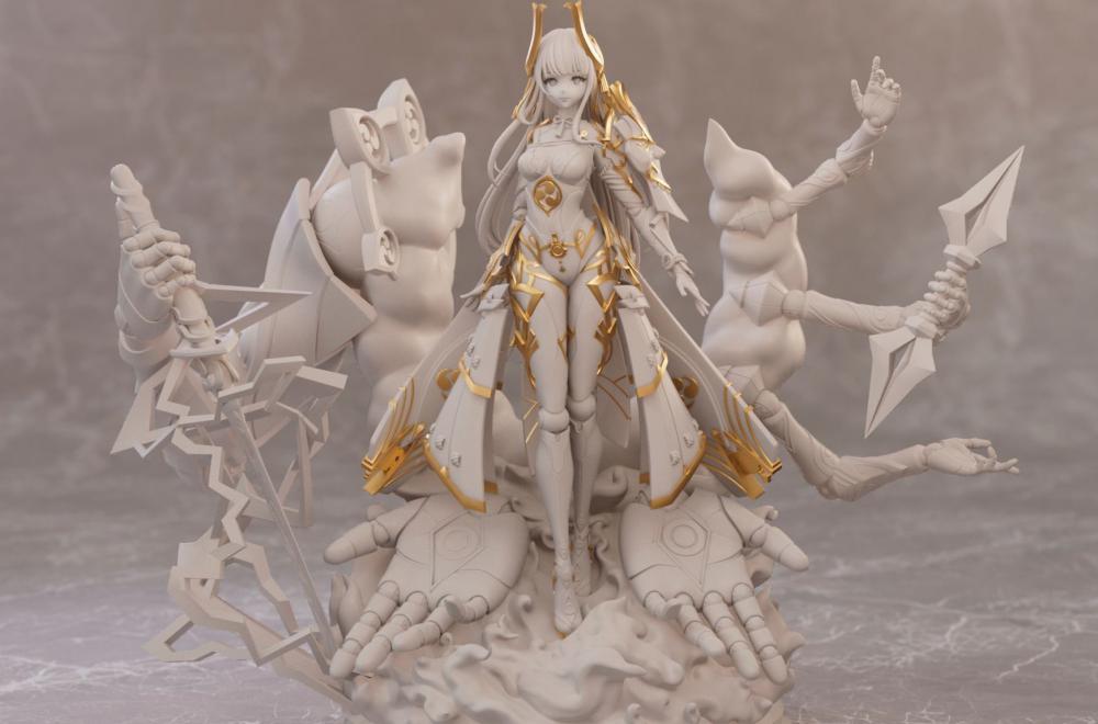 雷電將軍 3D打印模型