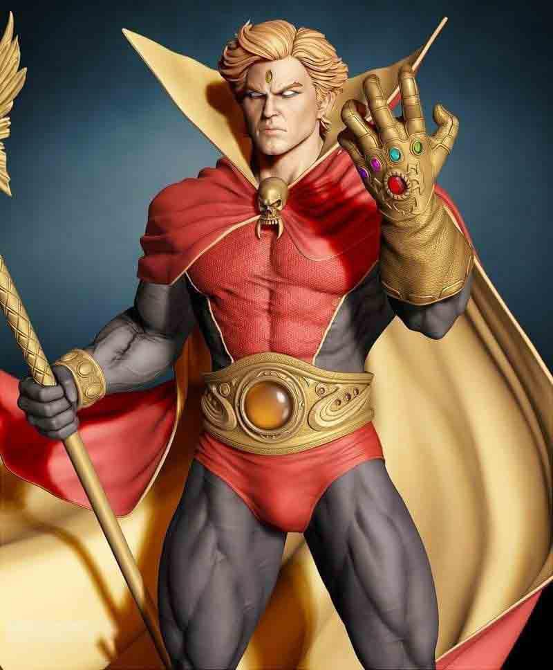 魔士亞當(dāng)3D打印模型