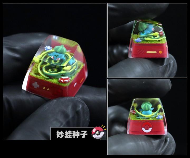 鍵帽-妙蛙種子3D打印模型