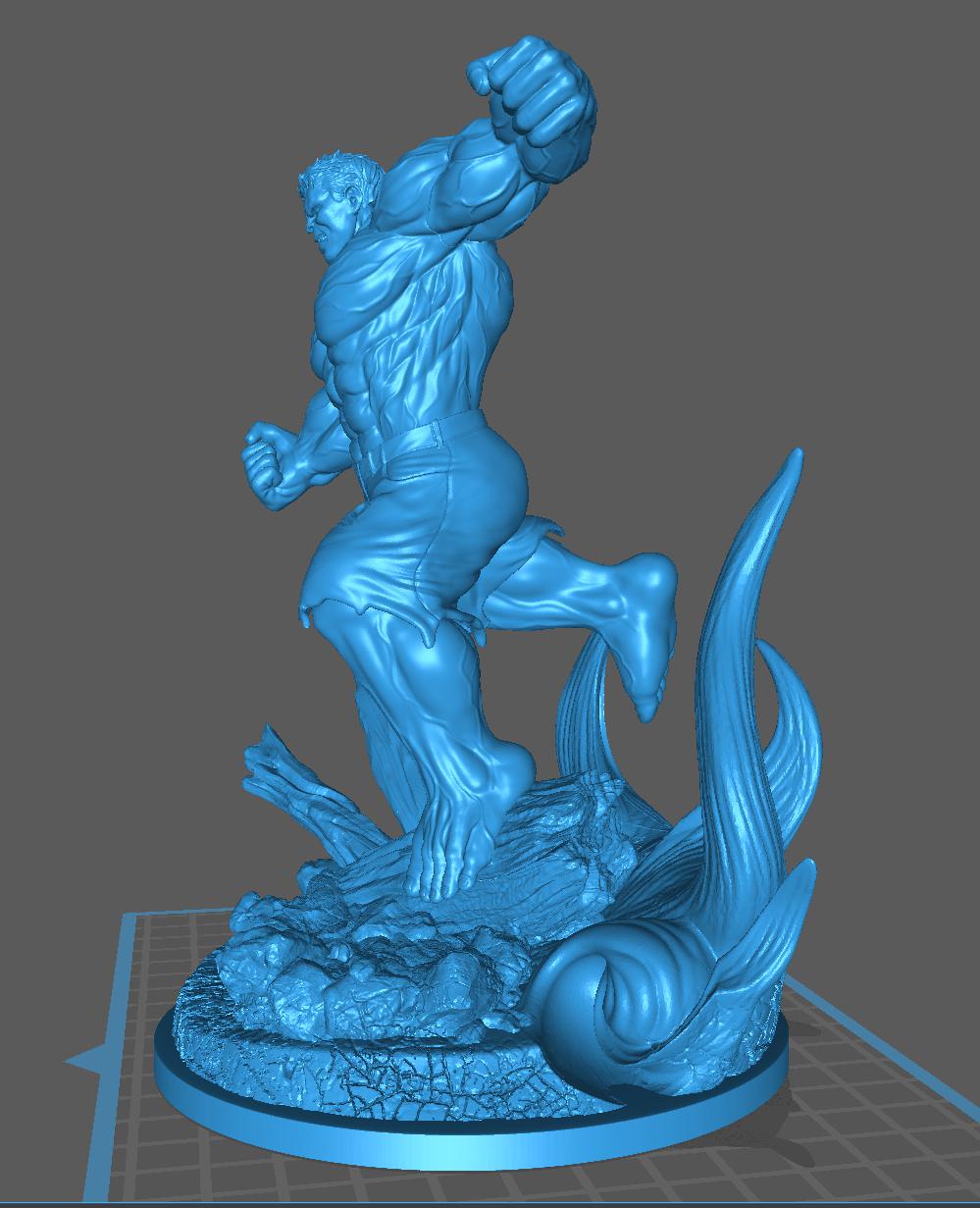 漫威 綠巨人3D打印模型