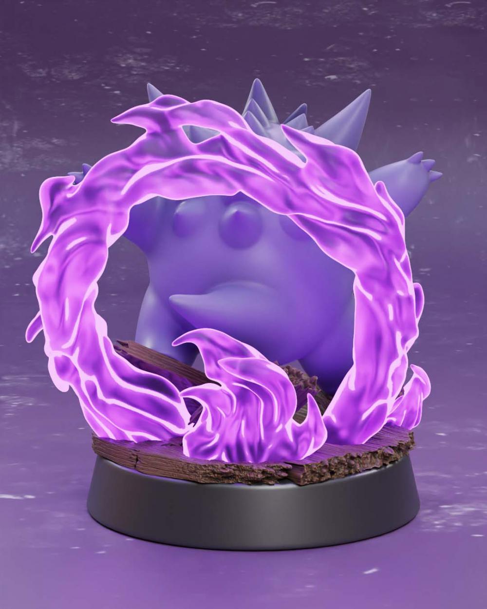 寶可夢 耿鬼3D打印模型