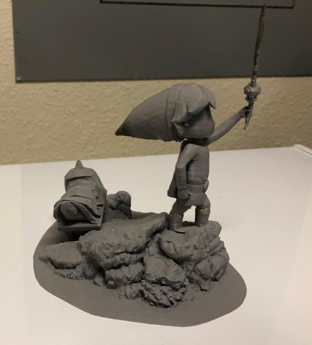 塞爾達(dá)傳說林克3D打印模型