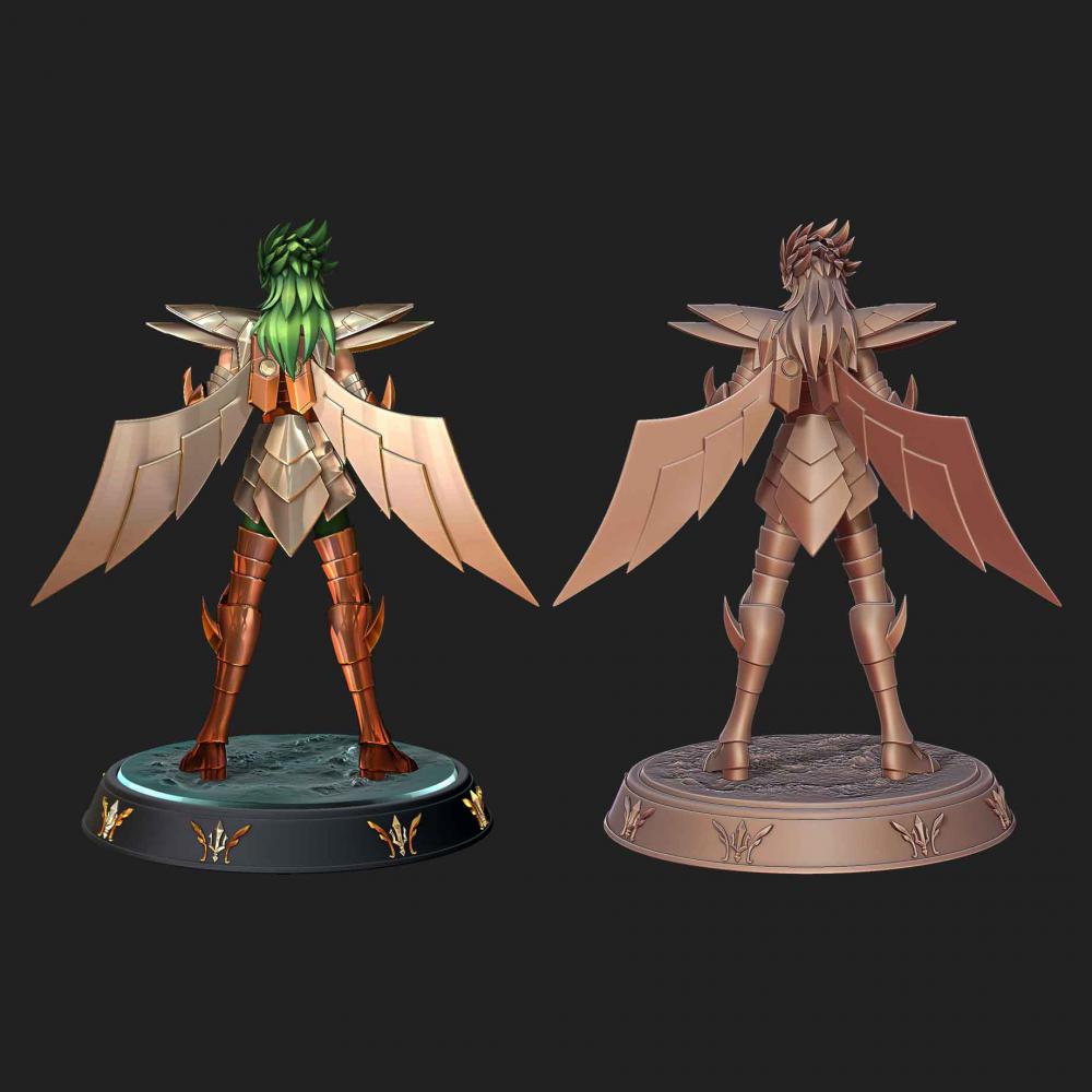 圣斗士?；势?魔鬼魚3D打印模型