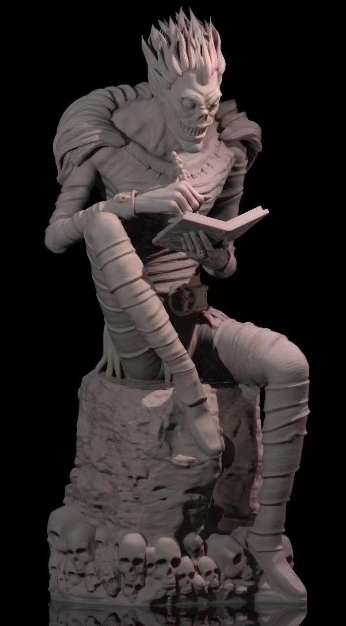 死亡筆記 琉克 寫筆記3D打印模型