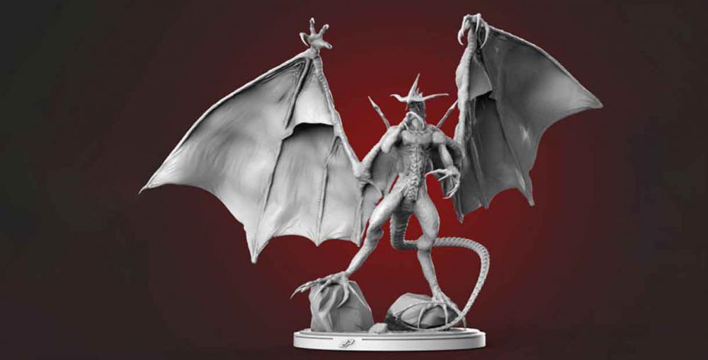 巴哈姆特 最終幻想3D打印模型